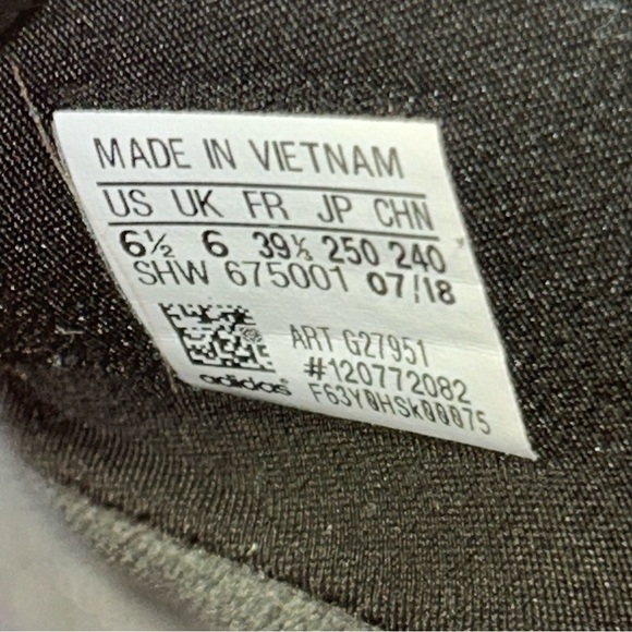 Adidas Boost NMD R1 J Core G27951 Lace Up Sneakers Shoes Men’s 6.5 Women’s 7.5 - Picture 8 of 8